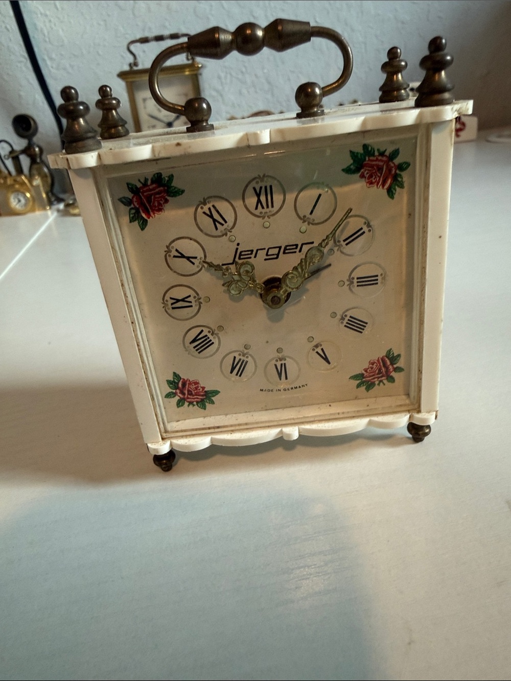 Vintage 1970’s Jerger Alarm Clock RARE